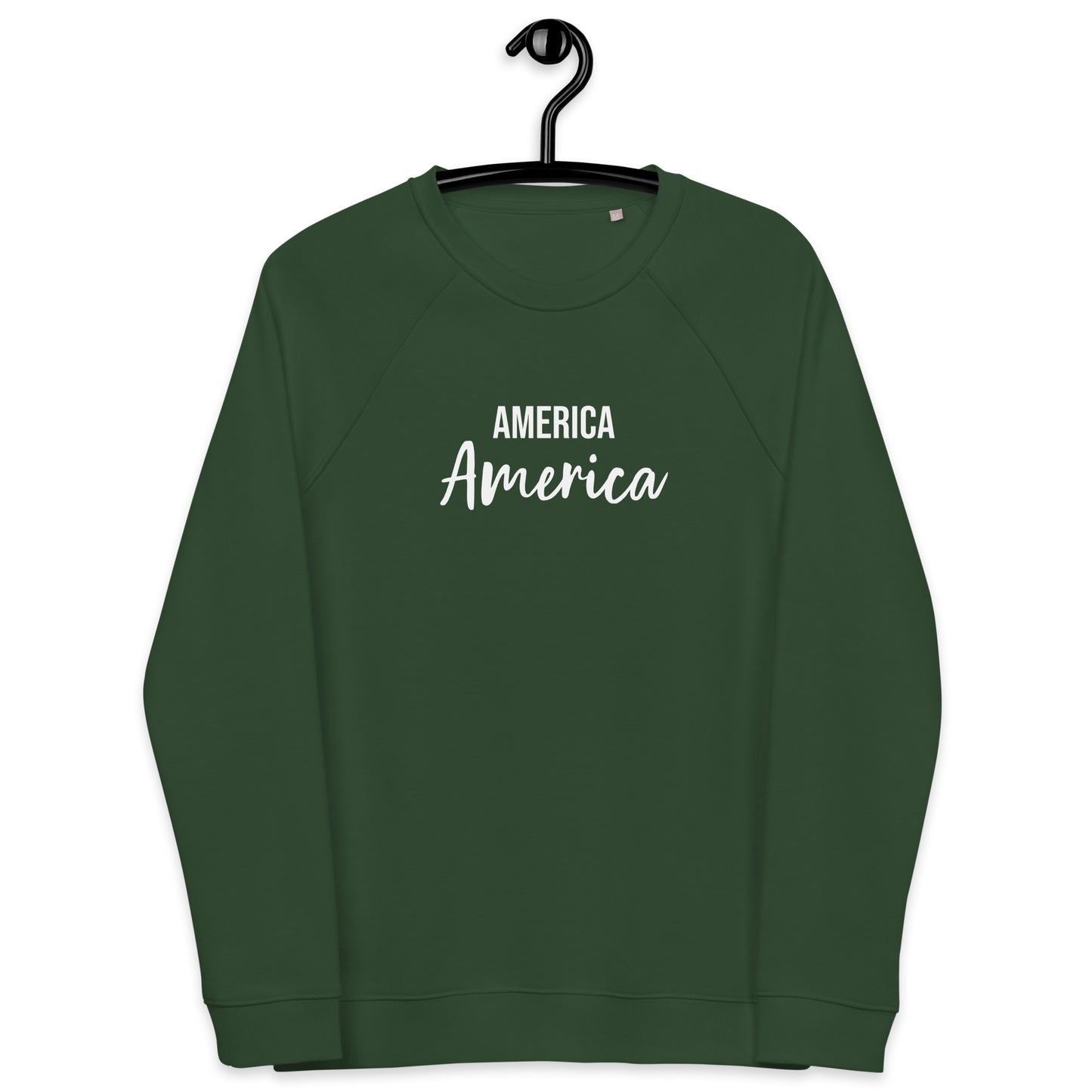 America America Unisex Bio-Raglan-Pullover